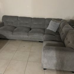 Grey Sectional 