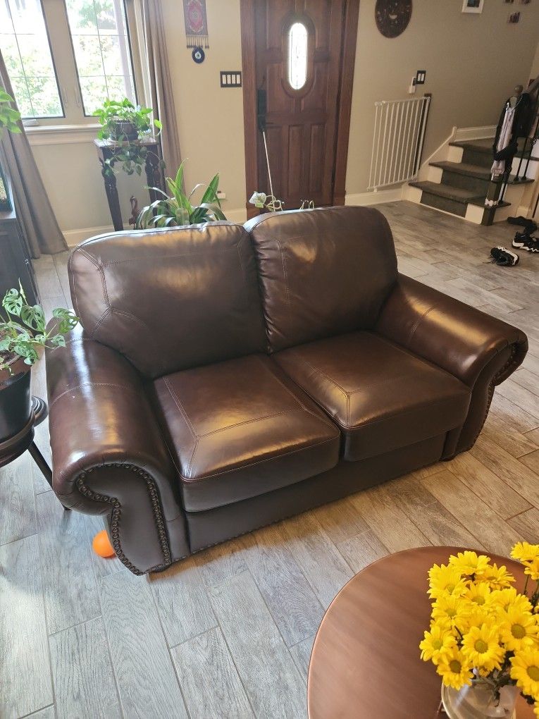 Small Leather Couch