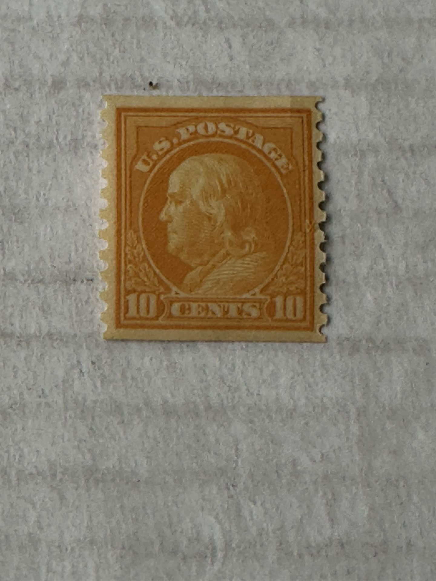 United States 497 Mint Hinged Coil Stamp 