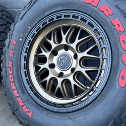 Set Of Brand New Tires And Rims 33X12.50R17 Arroyo