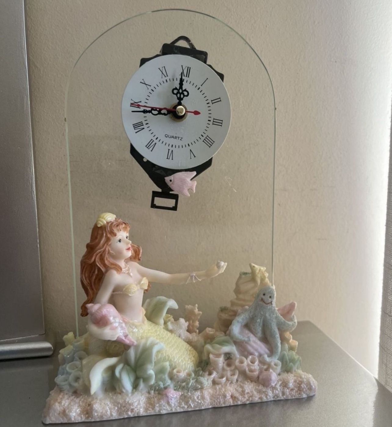 NEW mermaid clock home decor collectibles gift