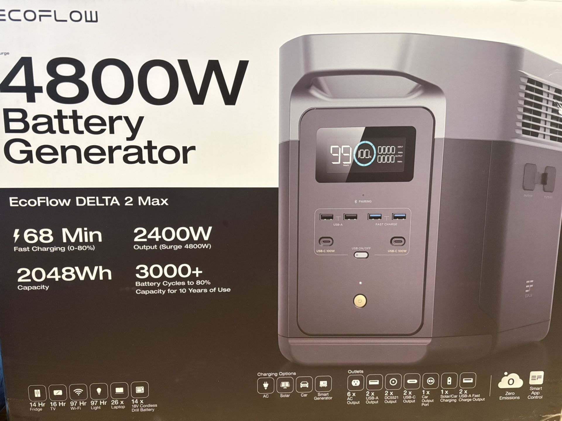 EcoFlow Delta 2 Max Portable Power Station