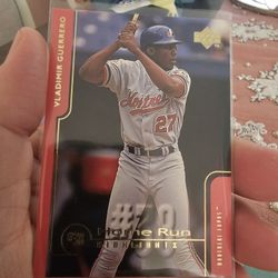 Montreal Expos Vladimir Guerrero Sr. '99 Upper Deck Homerun Highlights Baseball Card 
