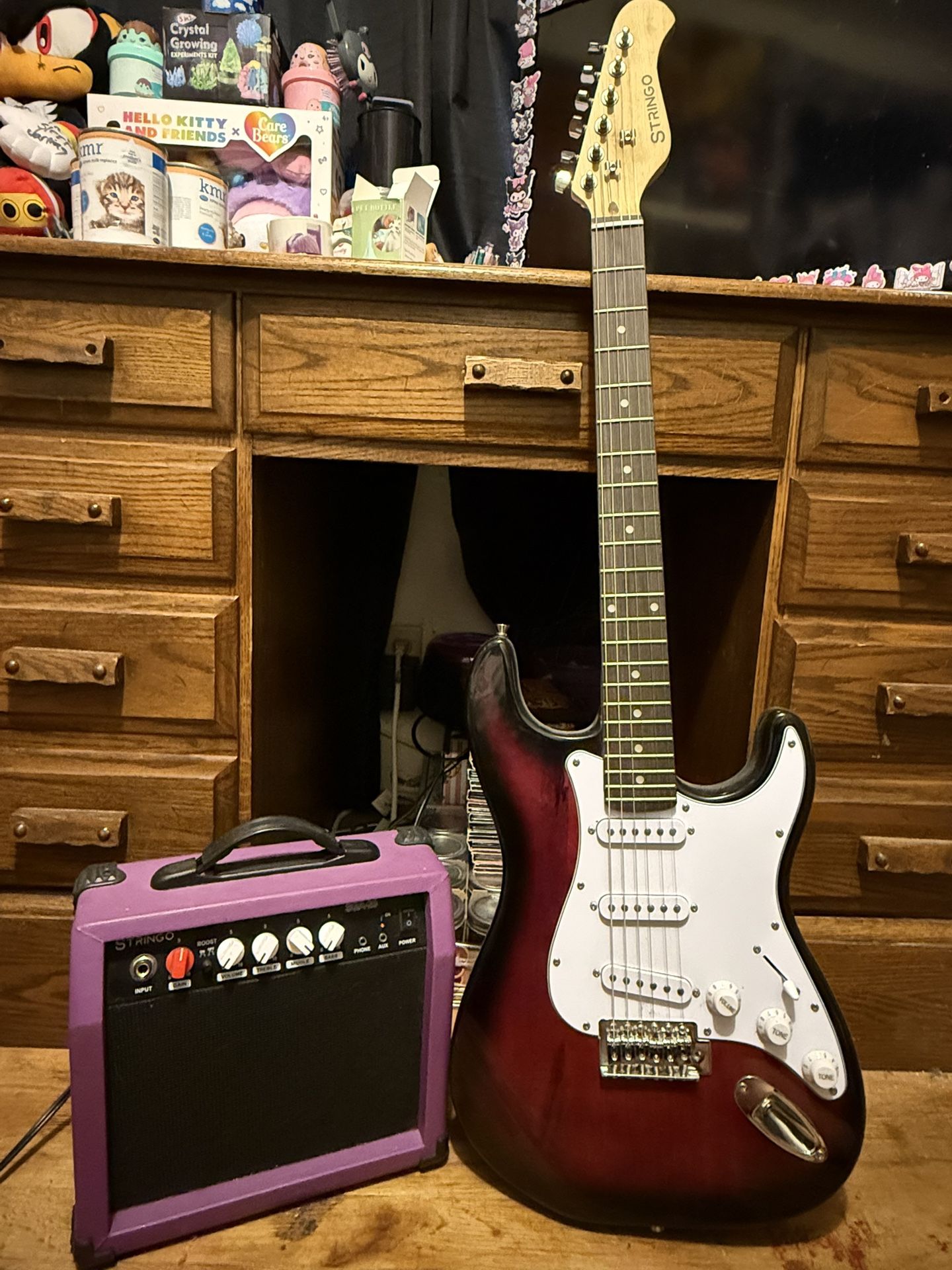 Guitar With Amp