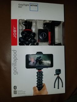 Joby GripTight Smartphone / GoPro Action Camera Tripod Kit Black JB01515