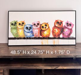 Wall Art - Large - Textured - Colorful