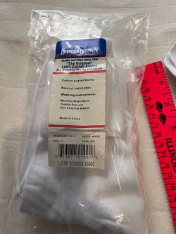 Pure 100% Cotton Anklet Socks 3-pairs