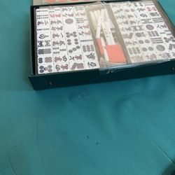 Mahjong Set with mat
