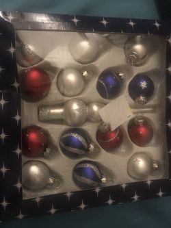Miniature Christmas Ornaments