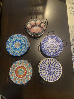 Diamond Gem Coasters