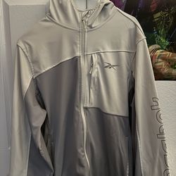Grey Reebok Sweater Medium Size