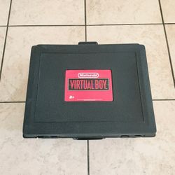 Super Rare & Uncommon Nintendo Virtual Boy in a Blockbuster Case!!
