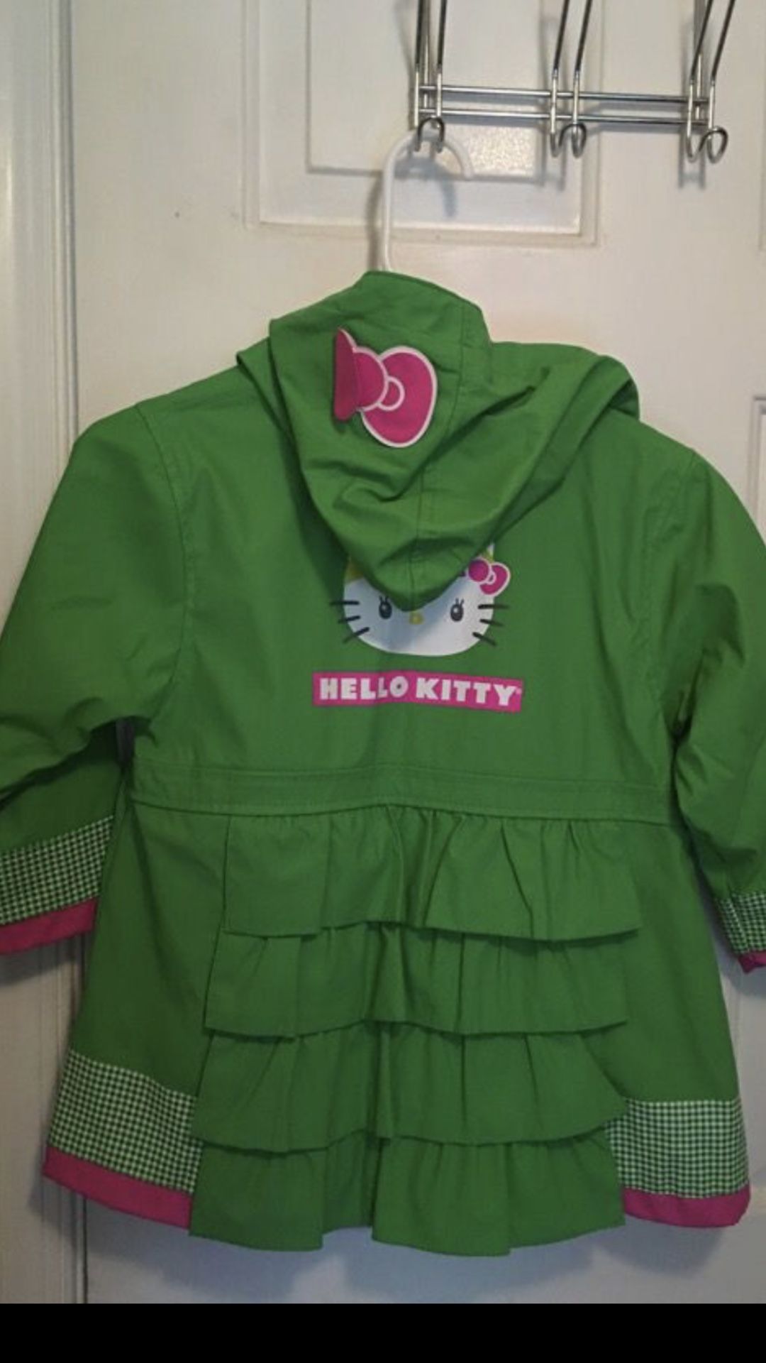 Girls Clothes Hello Kitty Raincoat Size 4 Toddlers