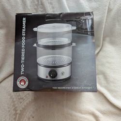 Two Tiered Electric Food Steamer 