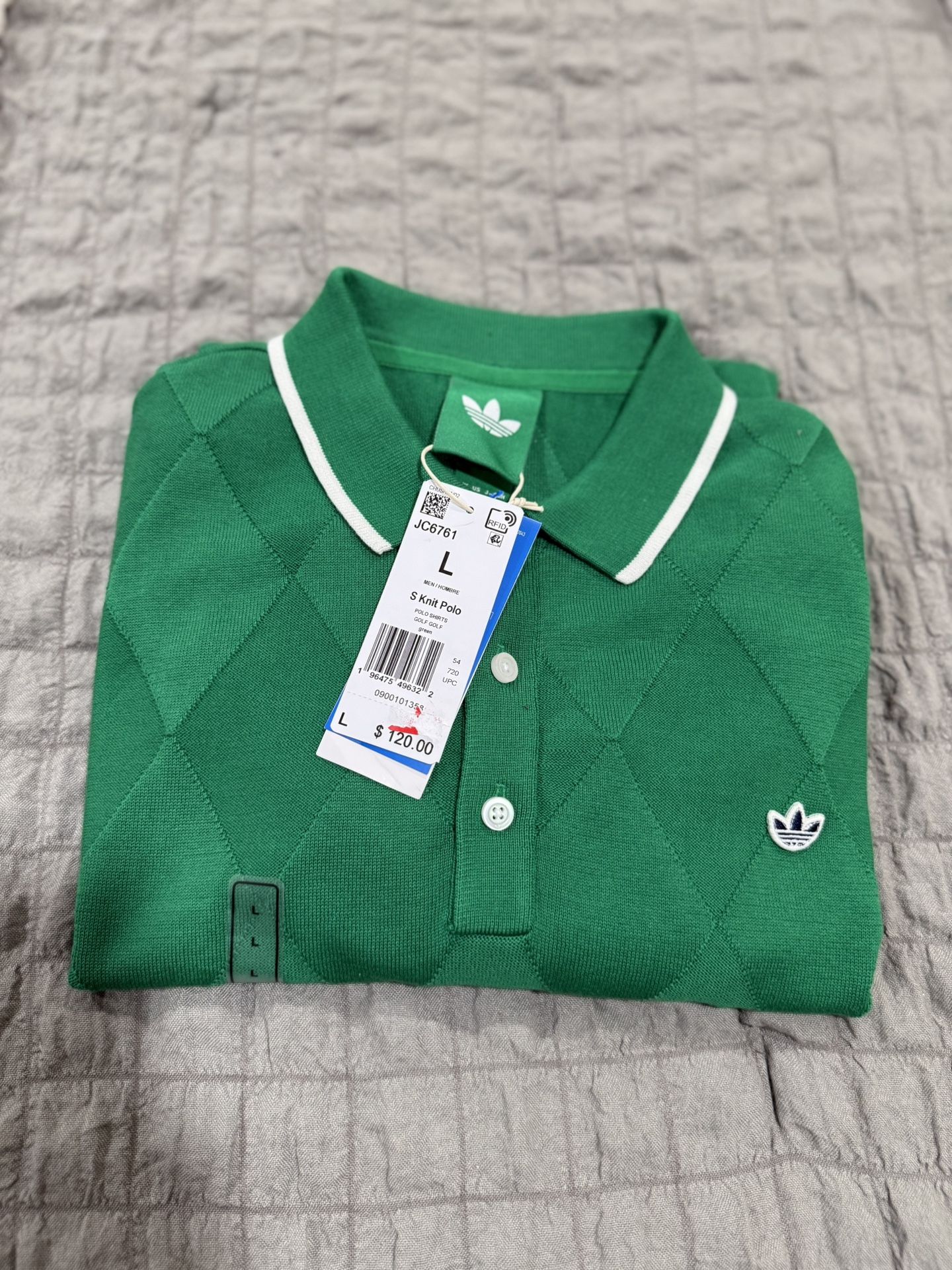 Adidas Argyle Polo