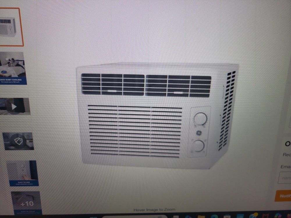 New Unopened SHARP 5000 BTU WINDOW AIR CONDITIONER