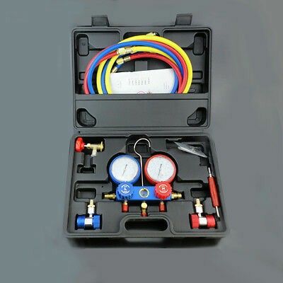 Air conditioning manifold gauge set