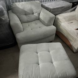 Chair and Ottoman - Moving Sell