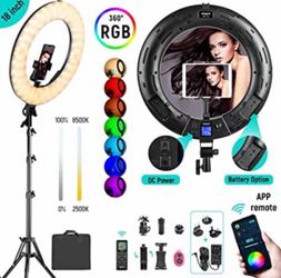 Viltrox WE-10 Dimmable 18'' RGB LED Ring Light