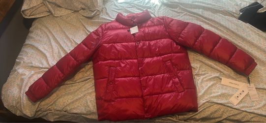 Calvin Klein Red Puffer Jacket