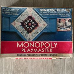 Monopoly Playmaster 