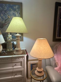 Stone washed heavy lamps