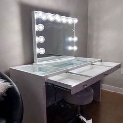 Impressions Vanity & Stool $475