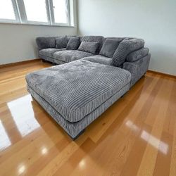 Sectional Sofa Very Large Couch 🛋 Modern NEW 135x90