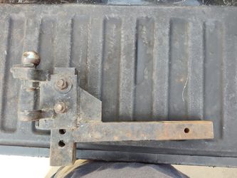 Heavy Duty " Solid Adjustable Hitch "