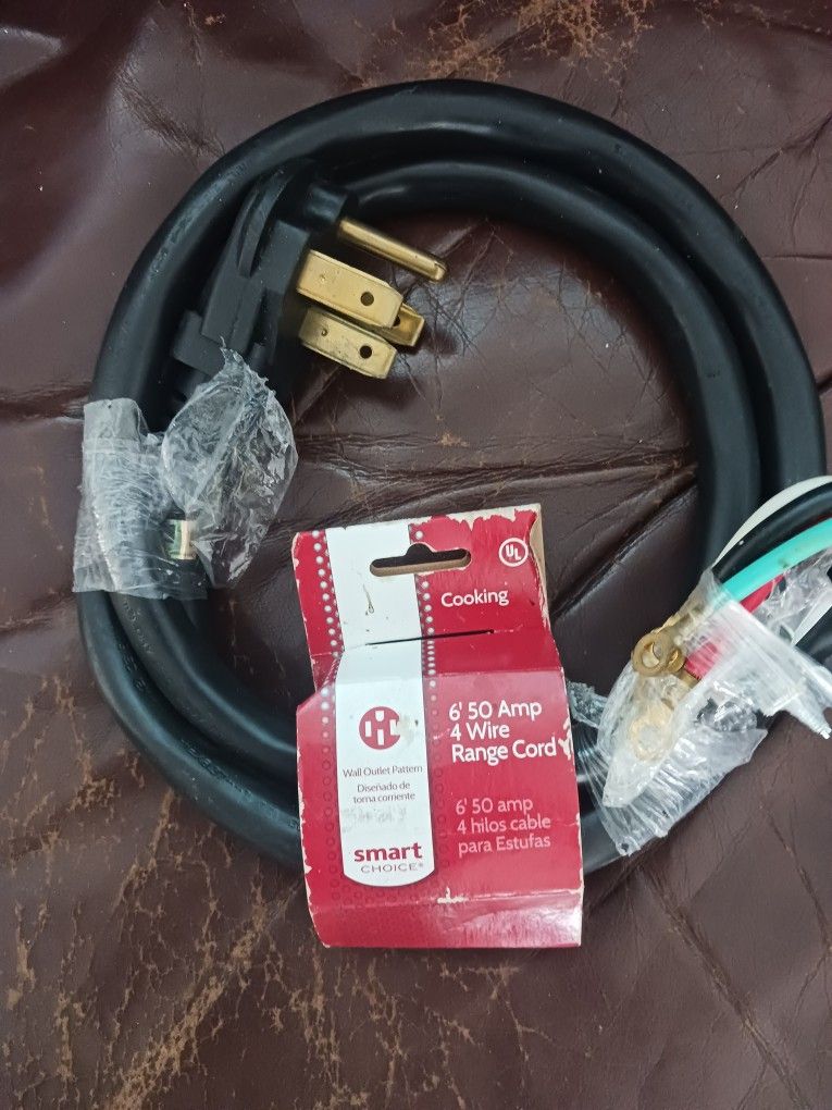 Smart Choice 6 Ft. / 50 Amp / 4-Wire Range Cord