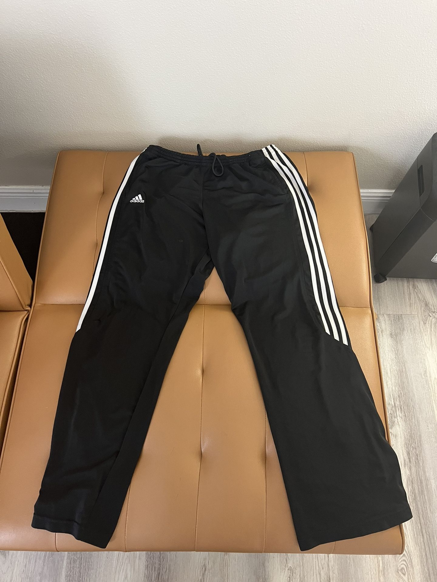 Black Adidas Sweatpants LARGE
