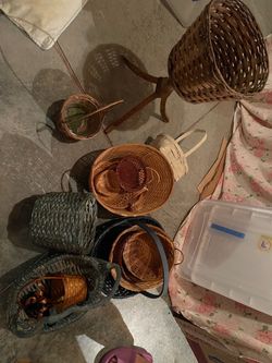 2 Big Boxes of baskets