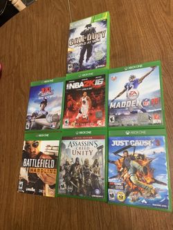 XBox One video games