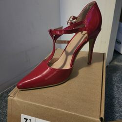Womens Red Heels - Brand New