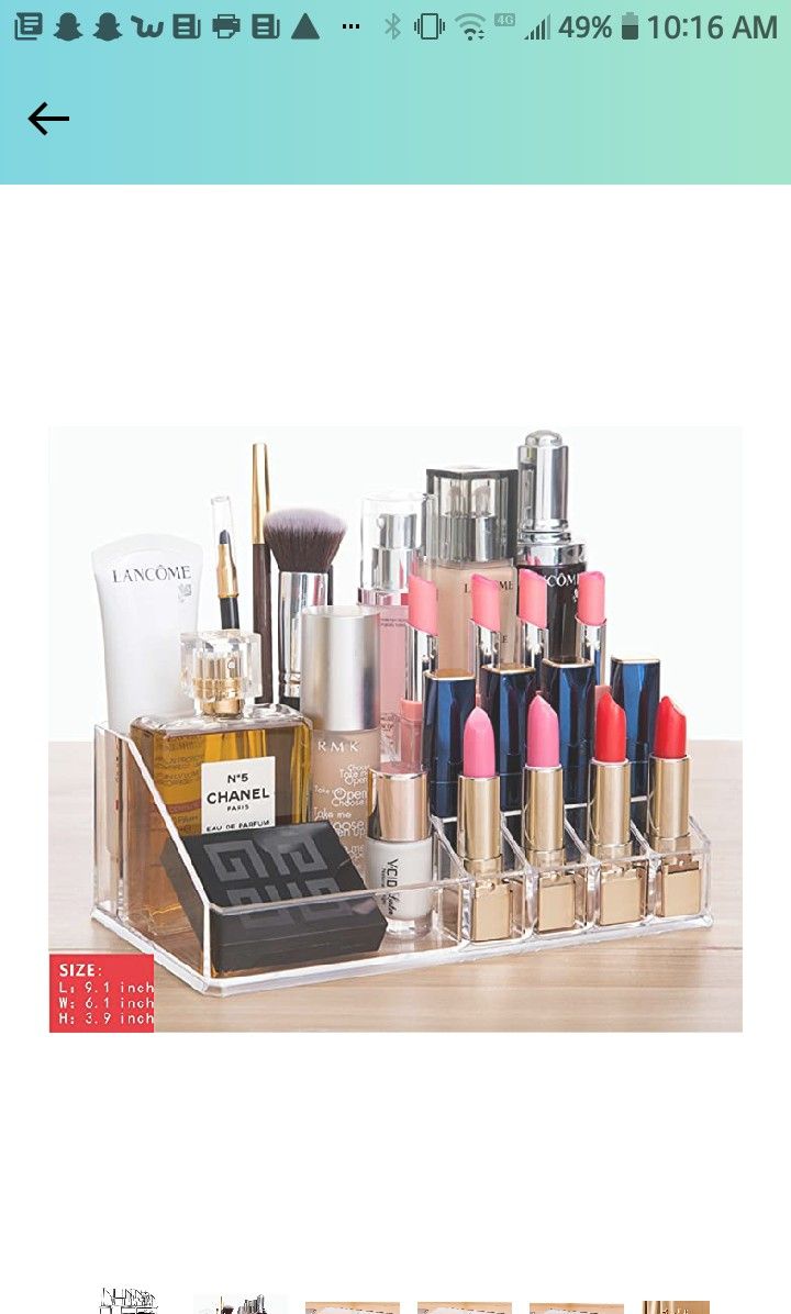 Make up/Bathroom Organizer