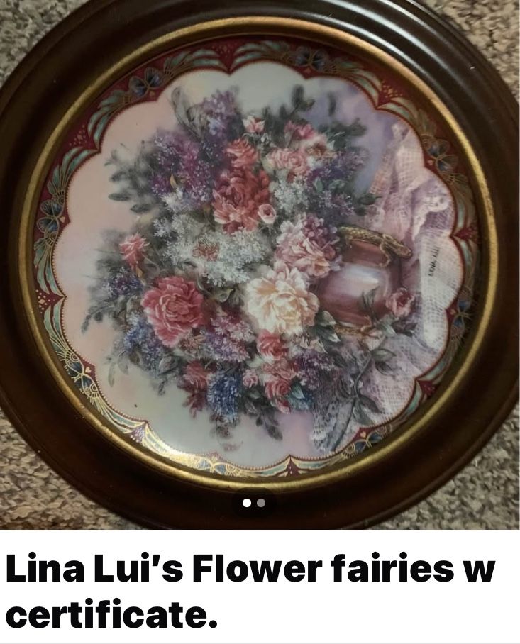 Lina Lui’s Flower Fairies w/certificate.