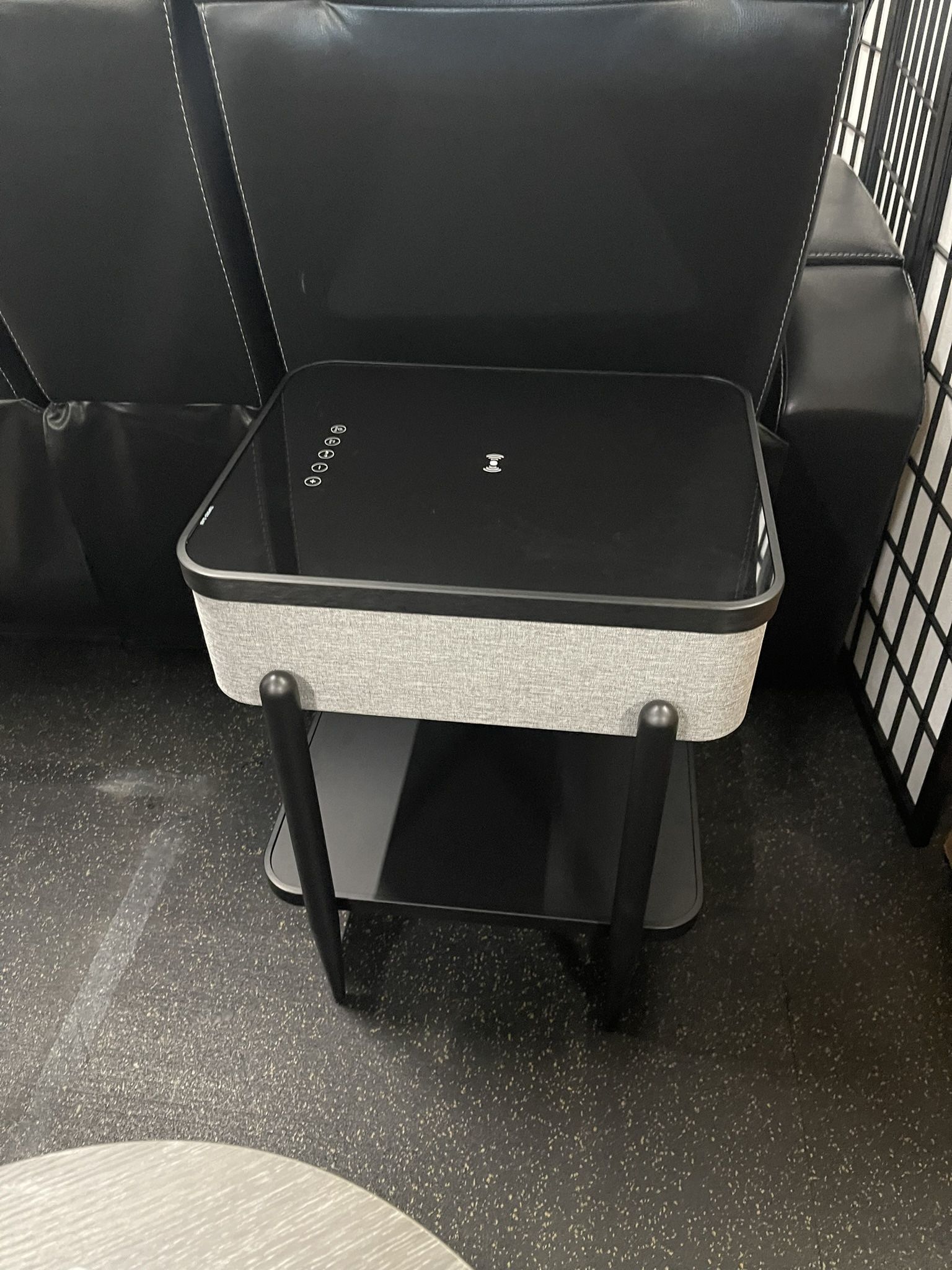 End Tables With Built In Speaker , Wire Less Phone Charger