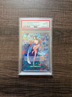 2024 One Piece Op09 EN Boa Hancock #051 Special Alternate Art PSA 10 Gem Mint