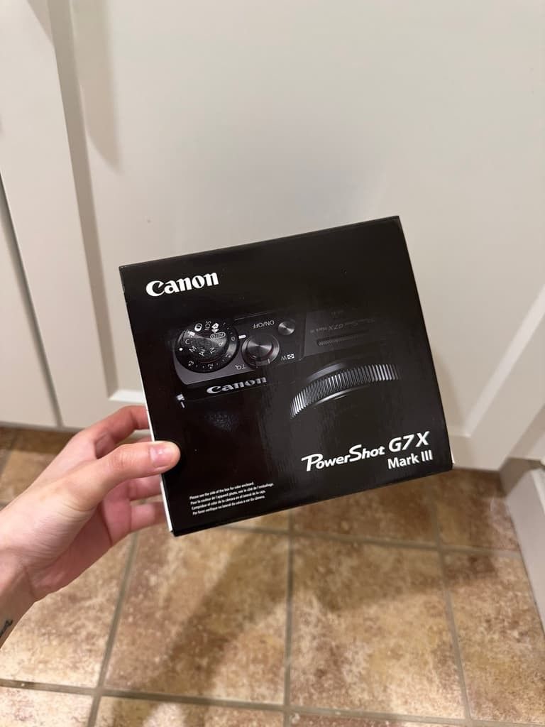 Canon g7x Mark II