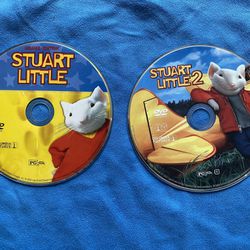 Stuart Little + Stuart Little 2 DVDs