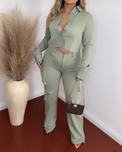 Sage Pants Set