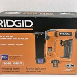 RIDGID HEADLESS PIN NAILER (TOOL ONLY) 