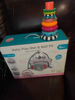 NEW baby ball pit & stacking toy
