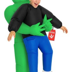 Alien Halloween Inflatable Costume For Kids 