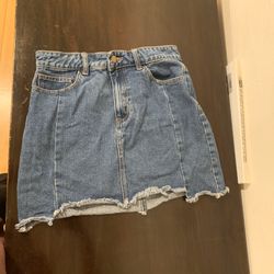Denim skirt size M F21