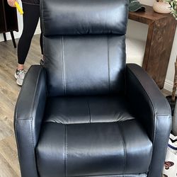 Genuine Leather Power Recliner