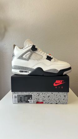 DS Nike Air Jordan 4s White Cement