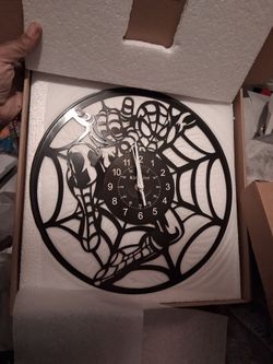 Spiderman & BATMAN AND JOKER CUSTOM CLOCK