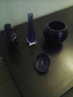 Cobalt blue glass