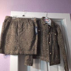 Ladies  Chap Skirt And Jacket 